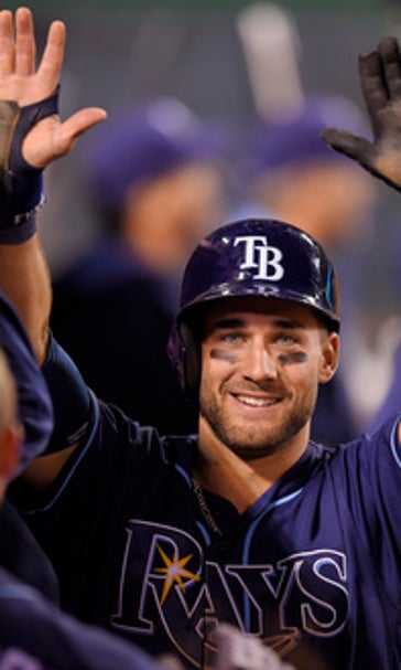 Forsythe hits 2-run single in 9th, Rays beat Angels
